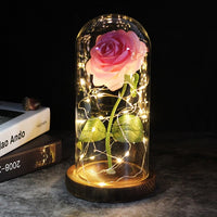 LuxeBloom Illuminated Rose | En fascinerende LED-rose, der bringer evig skønhed og fortryllelse til ethvert rum.