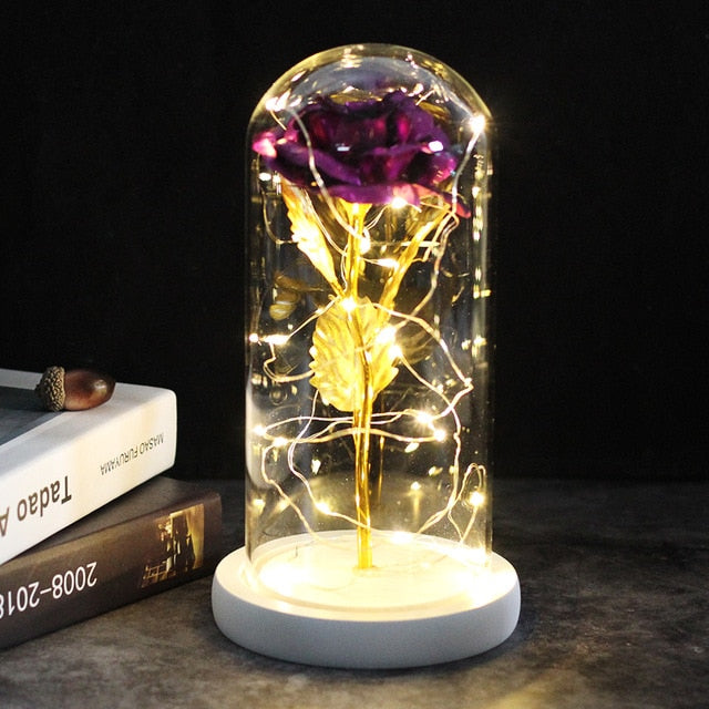 LuxeBloom Illuminated Rose | En fascinerende LED-rose, der bringer evig skønhed og fortryllelse til ethvert rum.