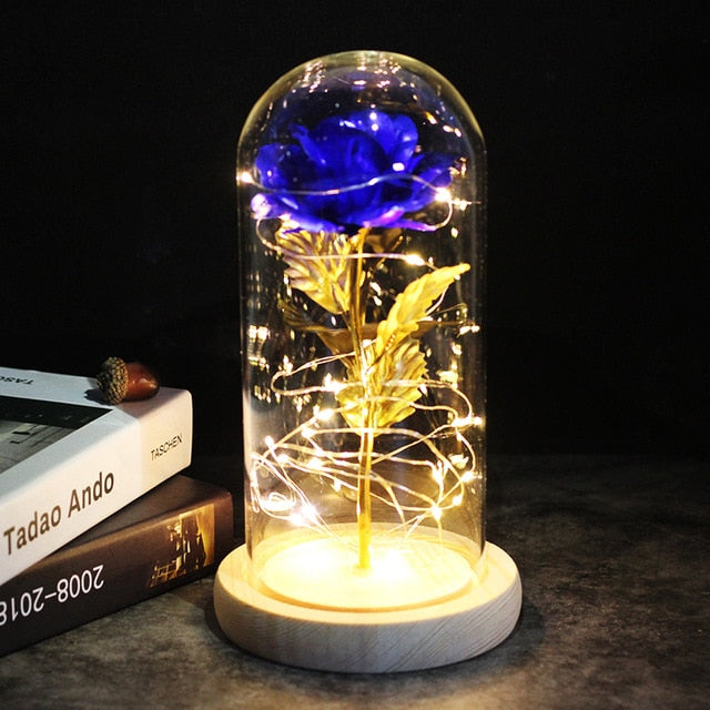 LuxeBloom Illuminated Rose | En fascinerende LED-rose, der bringer evig skønhed og fortryllelse til ethvert rum.