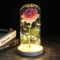 LuxeBloom Illuminated Rose | En fascinerende LED-rose, der bringer evig skønhed og fortryllelse til ethvert rum.