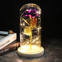 LuxeBloom Illuminated Rose | En fascinerende LED-rose, der bringer evig skønhed og fortryllelse til ethvert rum.
