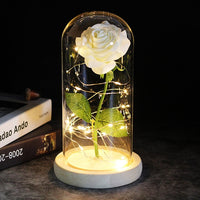 LuxeBloom Illuminated Rose | En fascinerende LED-rose, der bringer evig skønhed og fortryllelse til ethvert rum.