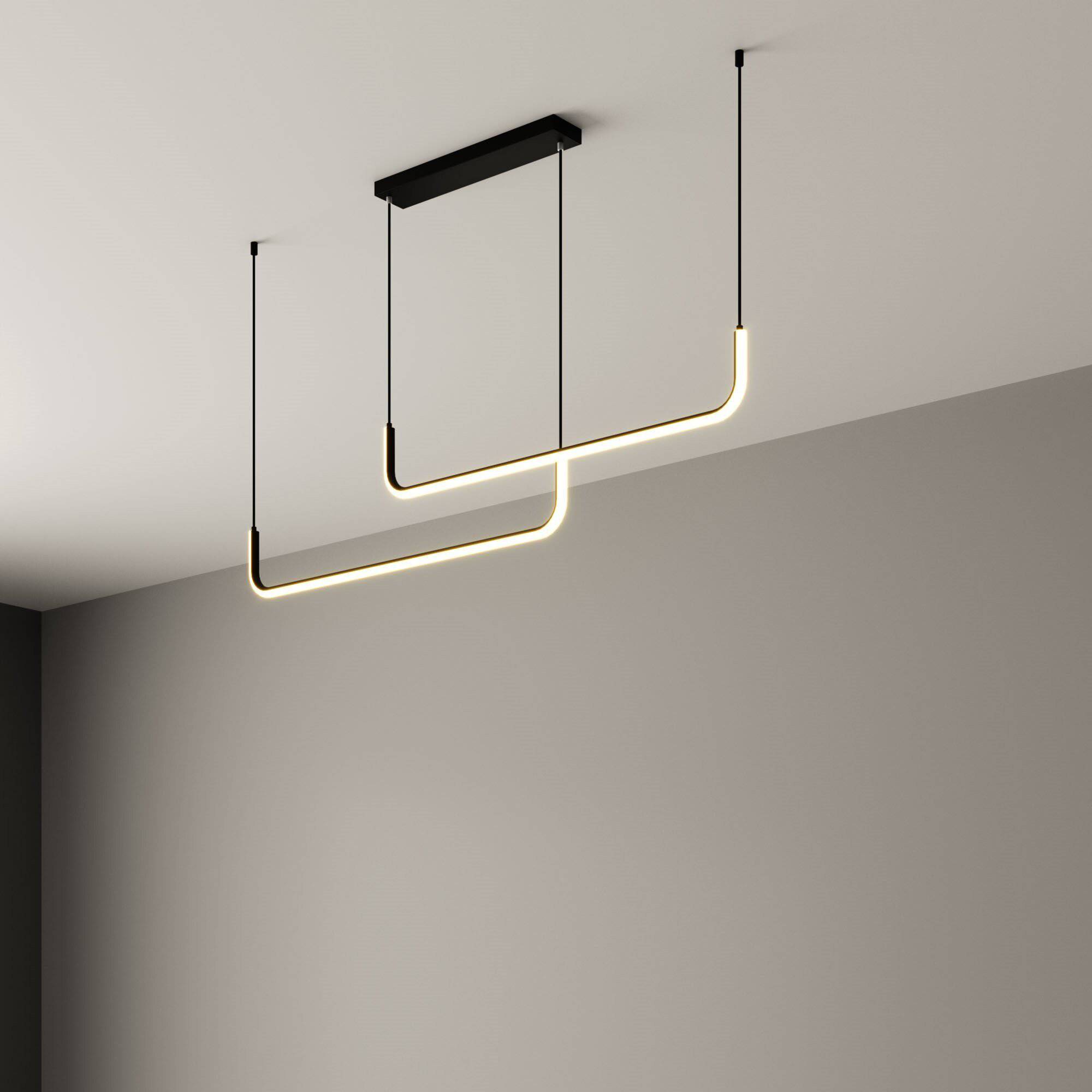 Moderne LED en aluminium stijl Hanglamp