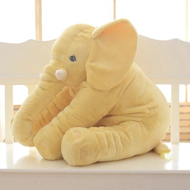 Knuffel Olifant | Groot kussen en knuffel olifant voor baby's en kinderen