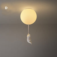 Ballonbeer Plafondlamp | Speelse Beren Ontwerp