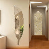 LuxeReflect 3D Veer Spiegel Decal | Elegante wanddecoratie die diepte en verfijning toevoegt aan elke ruimte