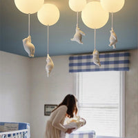 Ballonbeer Plafondlamp | Speelse Beren Ontwerp
