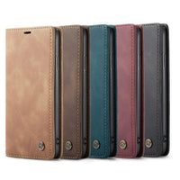 Magnetische Flip Wallet Case voor iPhone