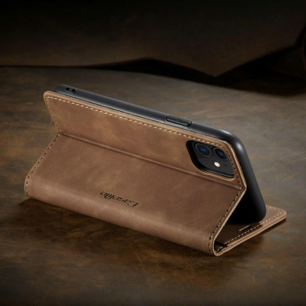 Magnetische Flip Wallet Case voor iPhone