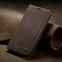 Magnetische Flip Wallet Case voor iPhone