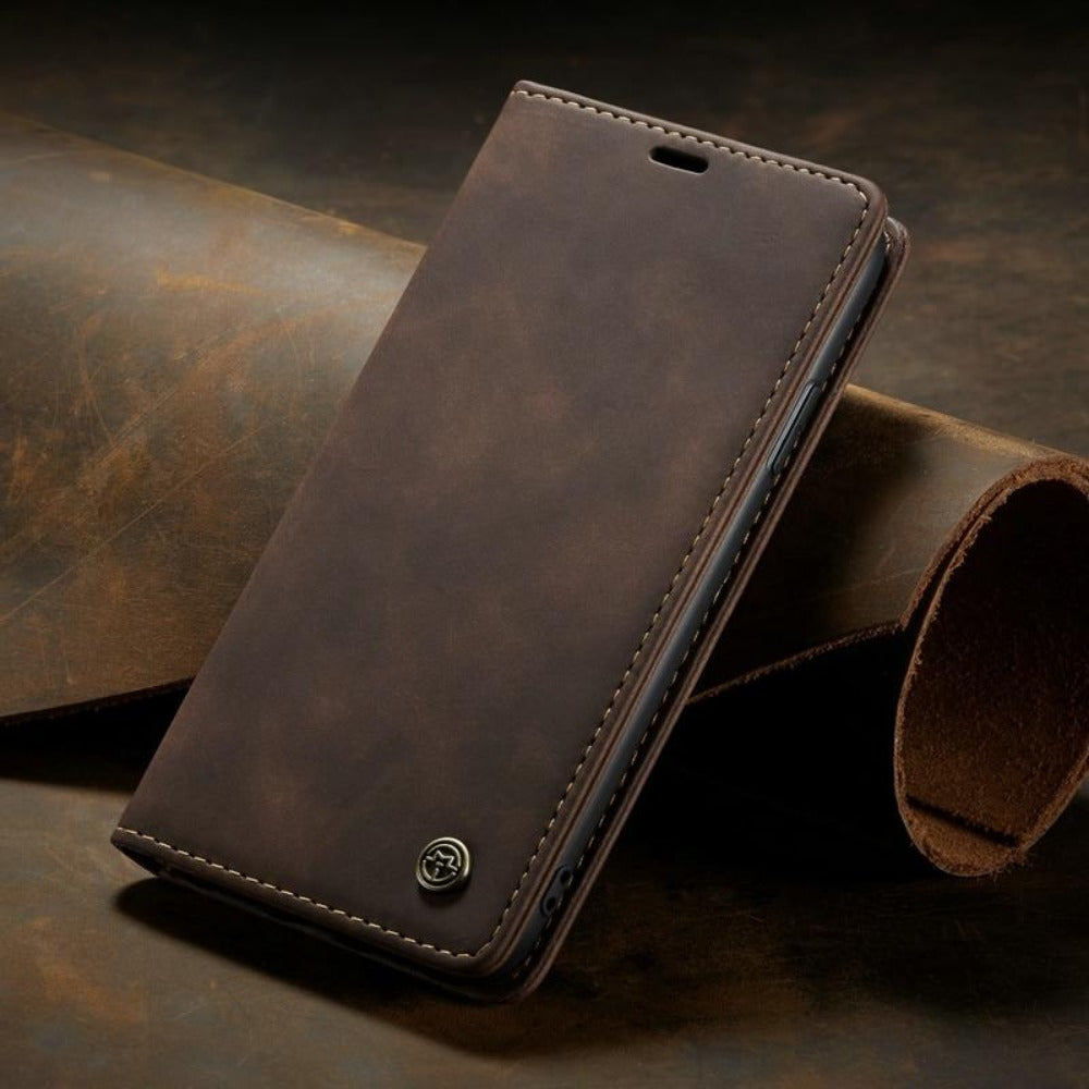 Magnetische Flip Wallet Case voor iPhone