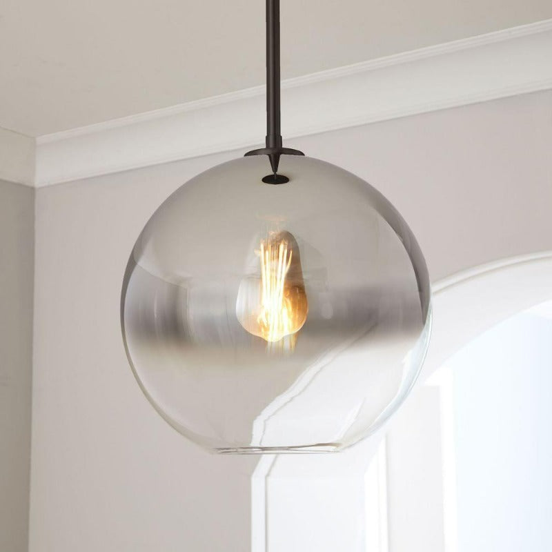 Glazen Bol Hanglamp | Modern Messing Design