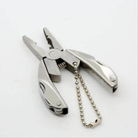 6in1 Vouwbaar Reis Camping Sleutelhanger Gereedschapset | Brehn