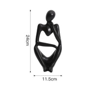 Noordse Abstracte Unieke Denker Beeldje Woondecoratie