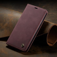 Magnetische Flip Wallet Case voor iPhone
