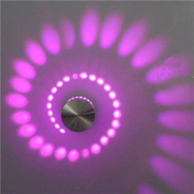 Plafondlamp of LED wandlamp met kleurrijk effect Gallery
