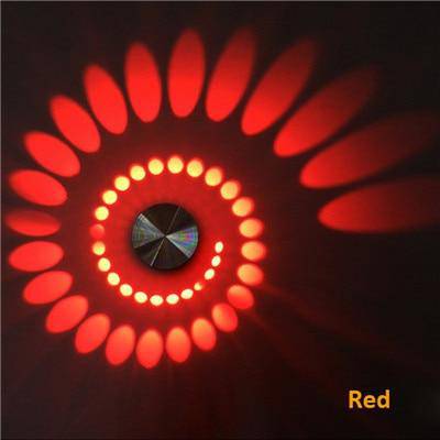 Plafondlamp of LED wandlamp met kleurrijk effect Gallery