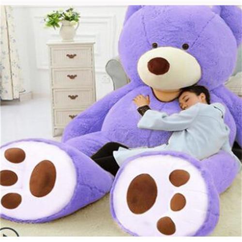 Ge personaliseerde Gigantische Pluche Teddybeer Cadeau Voor Elke Leeftijd