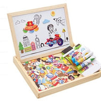 TimberLux Artisan Magnetische Puzzel | Exquise houten puzzel die cognitieve vaardigheden verbetert en creatief spel bevordert
