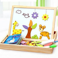 TimberLux Artisan Magnetische Puzzel | Exquise houten puzzel die cognitieve vaardigheden verbetert en creatief spel bevordert