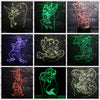 ToonLuxe 3D Nachtlampje | Levendige Mickey & Minnie LED slaapkamerlamp met afstandsbediening