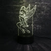ToonLuxe 3D Nachtlampje | Levendige Mickey & Minnie LED slaapkamerlamp met afstandsbediening