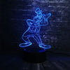 ToonLuxe 3D Nachtlampje | Levendige Mickey & Minnie LED slaapkamerlamp met afstandsbediening