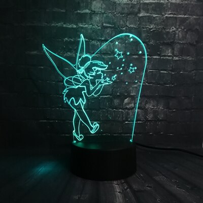 ToonLuxe 3D Nachtlampje | Levendige Mickey & Minnie LED slaapkamerlamp met afstandsbediening