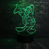 ToonLuxe 3D Nachtlampje | Levendige Mickey & Minnie LED slaapkamerlamp met afstandsbediening