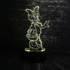 ToonLuxe 3D Nachtlampje | Levendige Mickey & Minnie LED slaapkamerlamp met afstandsbediening