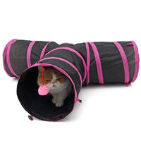 Kitty Speeltunnel | Interactieve tunnel voor katten Stimuleert spelen en ontdekken voor katten van alle leeftijden.