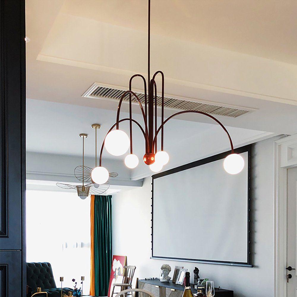 Nordic Gran Finale Nordic Witte Glas Metalen Hanglamp