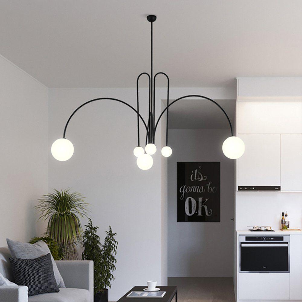 Nordic Gran Finale Nordic Witte Glas Metalen Hanglamp