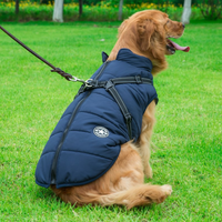 WoofGuard - Winterjack met geïntegreerde harnas