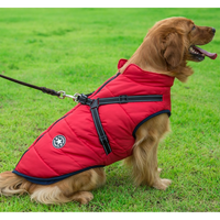 WoofGuard - Winterjack met geïntegreerde harnas