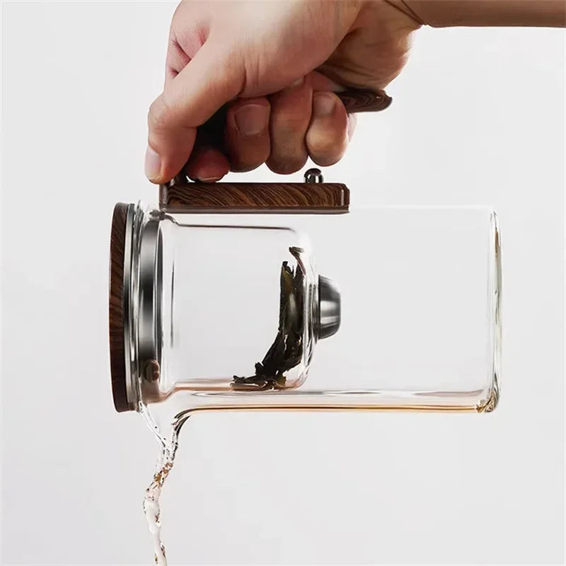 Glazen theepot met zeef | PureTee