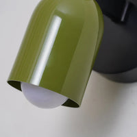 Moderne wandlamp in japandi-stijl