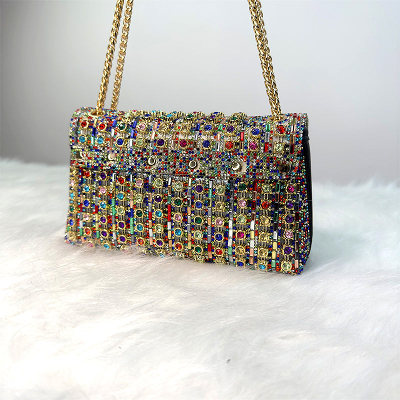 50% KORTING TIJDELIJK | DazzleClutch™ | Strass-beklede avondtas voor vrouwen