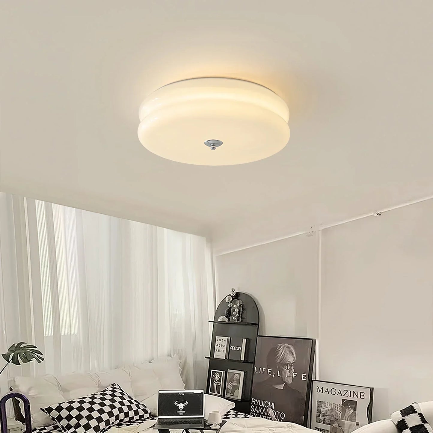 Moderne Plafondlamp - Ronde LED Plafondlamp voor Slaapkamer, Woonkamer en Gang