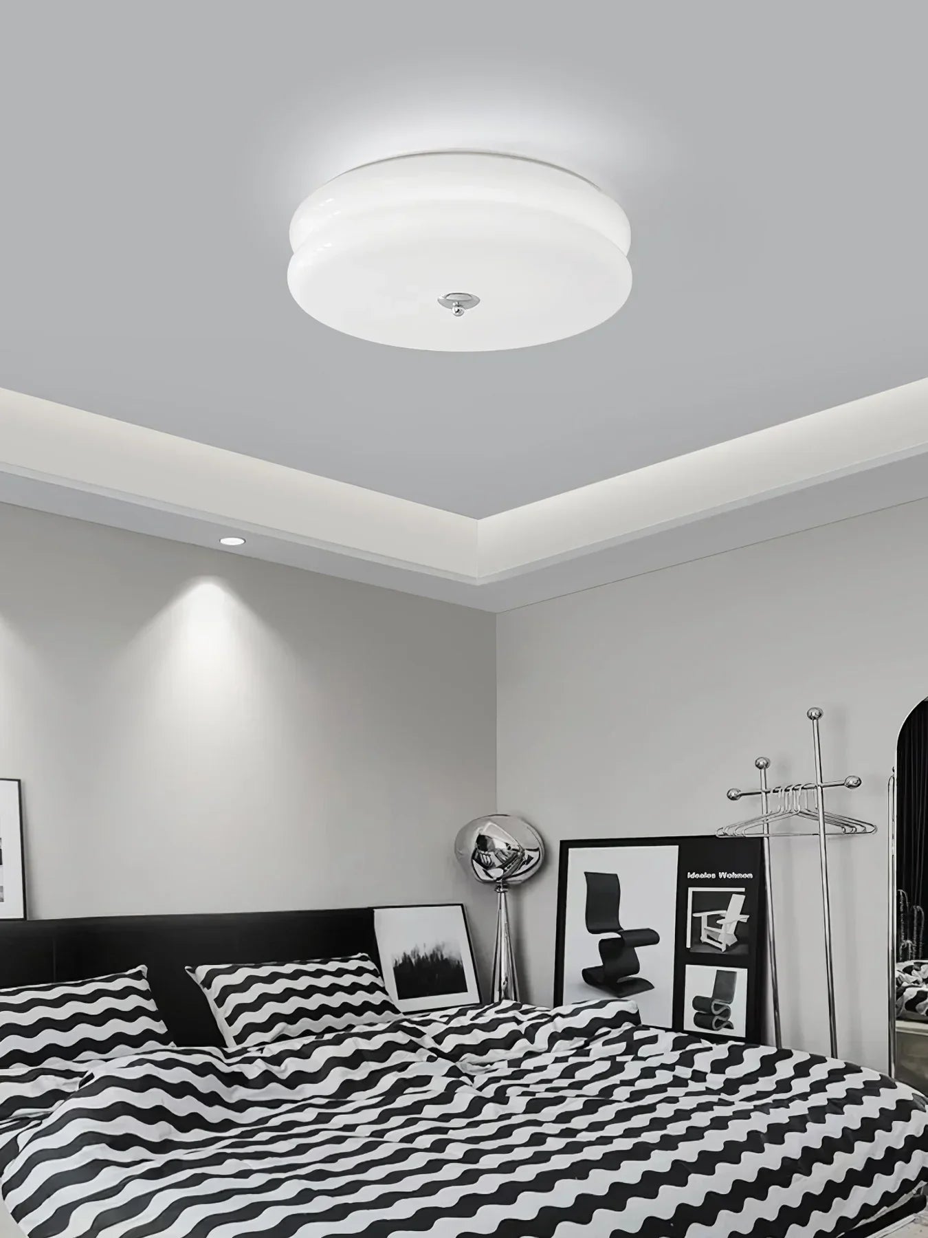 Moderne Plafondlamp - Ronde LED Plafondlamp voor Slaapkamer, Woonkamer en Gang