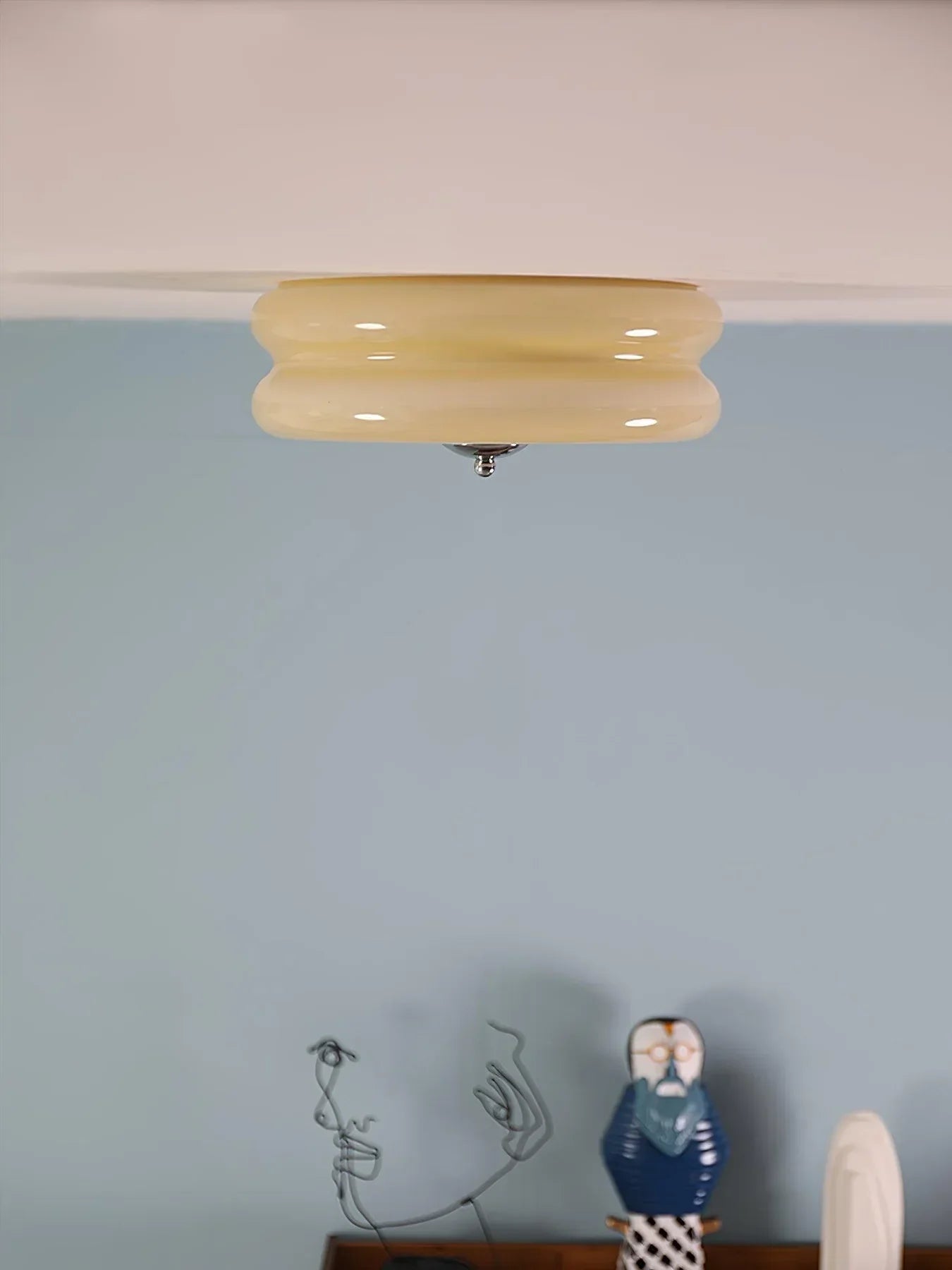 Moderne Plafondlamp - Ronde LED Plafondlamp voor Slaapkamer, Woonkamer en Gang