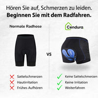 Radlerbroek voor Dames & Heren | Fietspants met Gelkussen | Fietsonderbroek | Veloride