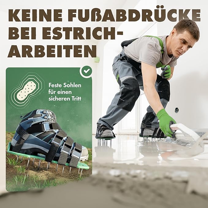 Grondbeluchter Schoenen | Grond Aerificeerder Schoenen | Groenstap
