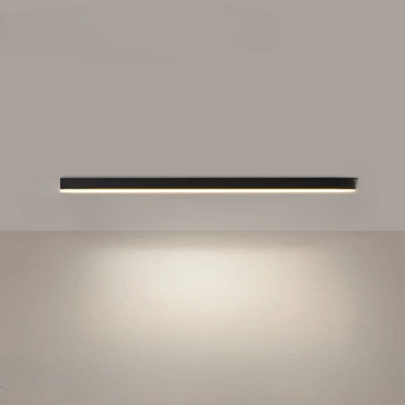 Minimalistische plafondlamp met een sterk effect