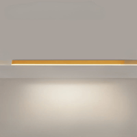 Minimalistische plafondlamp met een sterk effect