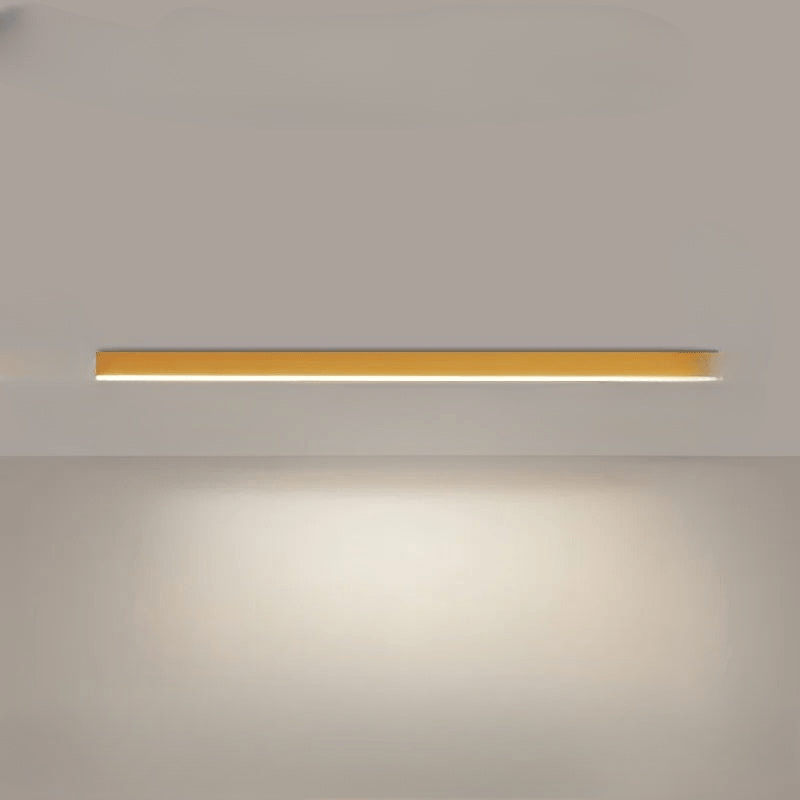 Minimalistische plafondlamp met een sterk effect