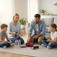 ReadyWave | Noodradio met handcrank en zonnepaneel