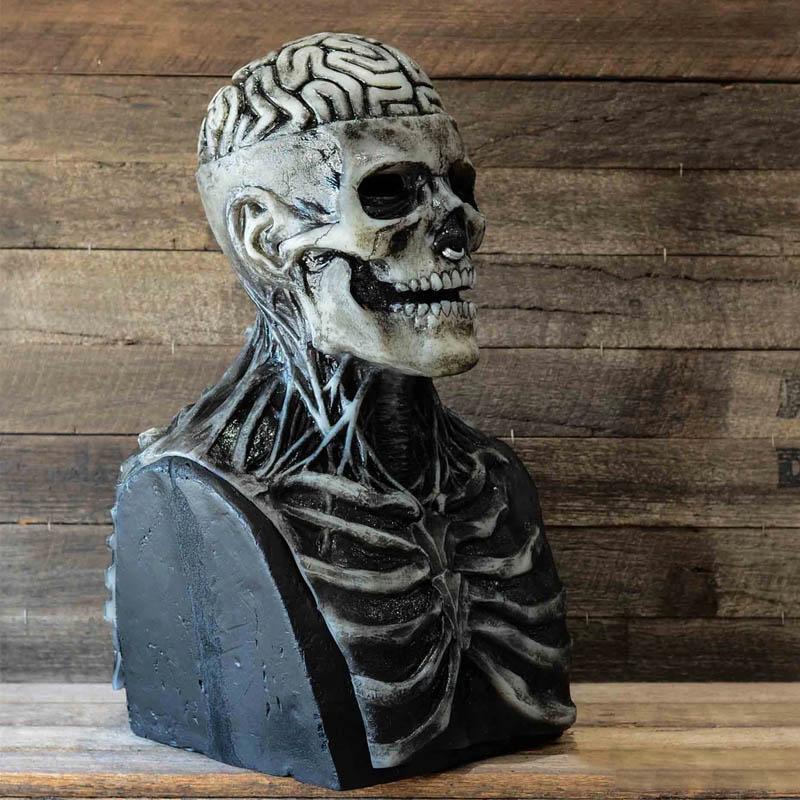 Angstige Skelet Bioman Masker - Realistisch Halloween Kostuum