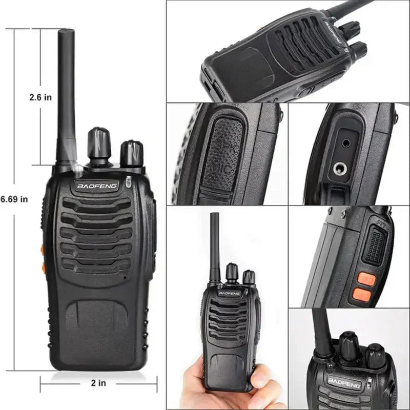 Oplaadbare USB Walkie Talkie