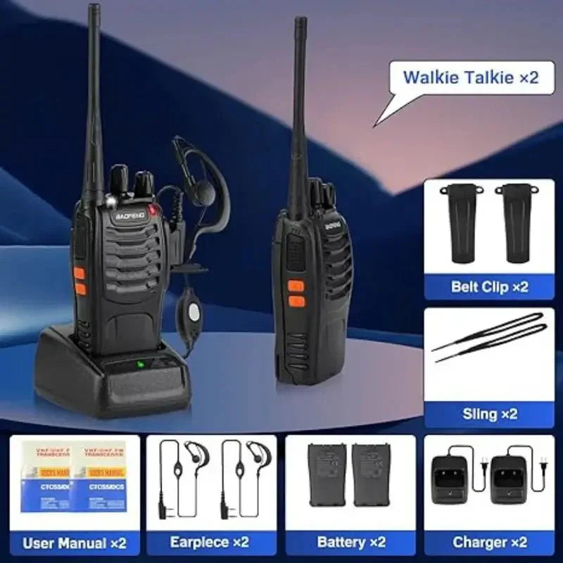 Oplaadbare USB Walkie Talkie